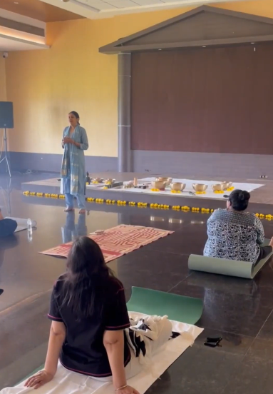goa chapter in healing with ater reiki Pooja
